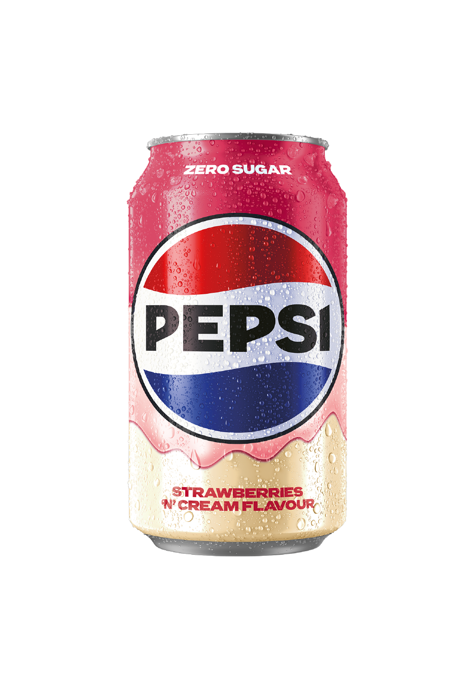 Pepsi Zero Sugar Strawberry and Cream
